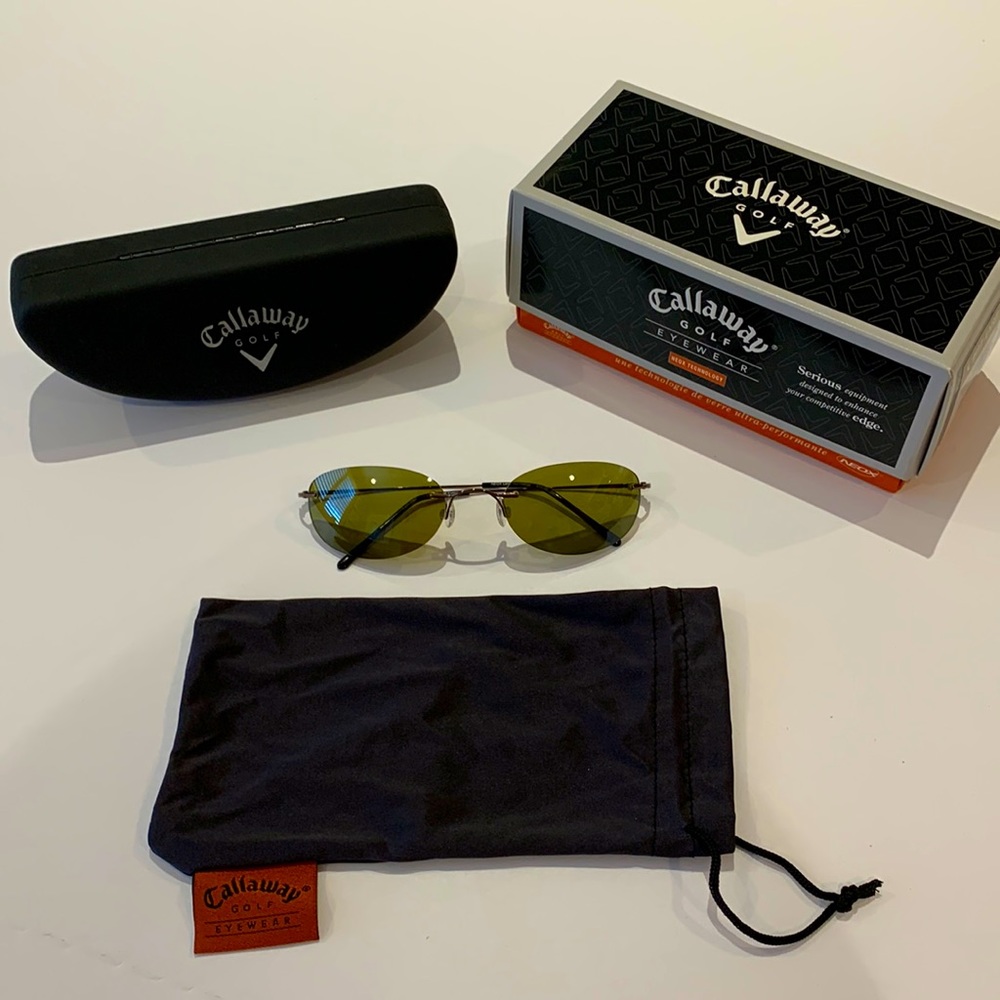 Callaway Collection Series Sunglasses Oval Bronze NEW